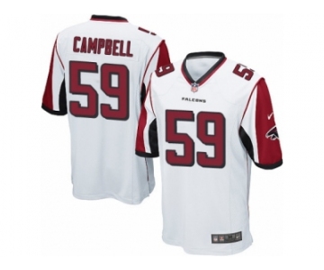 Men's Nike Atlanta Falcons #59 De'Vondre Campbell Game White NFL Jersey