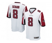 Men's Nike Atlanta Falcons #8 Matt Schaub Game White NFL Jersey