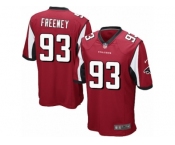 Men's Nike Atlanta Falcons #93 Dwight Freeney Game Red Team Color NFL Jersey