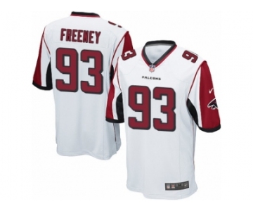 Men's Nike Atlanta Falcons #93 Dwight Freeney Game White NFL Jersey