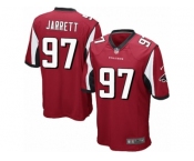 Men's Nike Atlanta Falcons #97 Grady Jarrett Game Red Team Color NFL Jersey