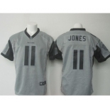 nike nfl jerseys atlanta falcons #11 jones gray[game]