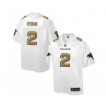 nike nfl jerseys atlanta falcons #2 matt ryan Pro Line White[game]