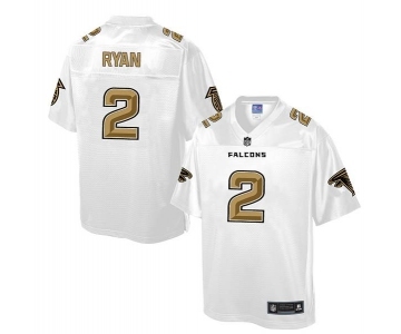 nike nfl jerseys atlanta falcons #2 matt ryan Pro Line White[game]