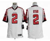 nike nfl jerseys atlanta falcons #2 matt ryan white[game]