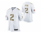 nike nfl jerseys atlanta falcons #2 matt ryan white[nike USA]