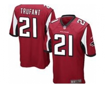 nike nfl jerseys atlanta falcons #21 desmond trufant red[game]