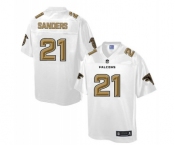 nike nfl jerseys atlanta falcons #21 sanders Pro Line White[game][sanders]