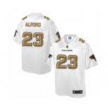 nike nfl jerseys atlanta falcons #23 alford Pro Line White[game]