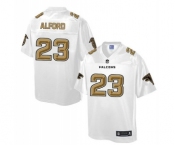 nike nfl jerseys atlanta falcons #23 alford Pro Line White[game]