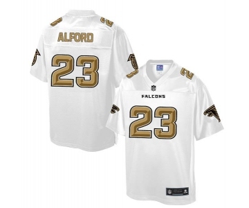 nike nfl jerseys atlanta falcons #23 alford Pro Line White[game]