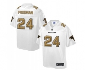 nike nfl jerseys atlanta falcons #24 freeman Pro Line White[game]