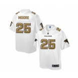 nike nfl jerseys atlanta falcons #25 moore Pro Line White[game]