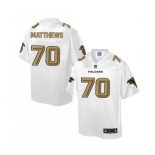 nike nfl jerseys atlanta falcons #70 matthews Pro Line White[game]