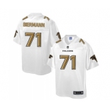 nike nfl jerseys atlanta falcons #71 biermann Pro Line White[game]