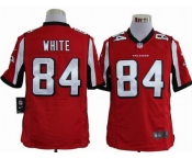 nike nfl jerseys atlanta falcons #84 white red[game]