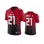 Atlanta Falcons #21 Todd Gurley II Red 2020 2nd Alternate Vapor Limited Jersey