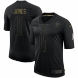 Men Atlanta Falcons #11 Julio Jones Nike 2020 Salute To Service Limited Jersey Black