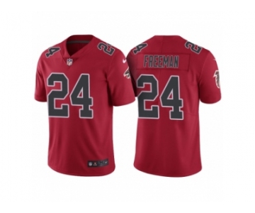 Men Atlanta Falcons #24 Devonta Freeman Red Color Rush Limited Jersey