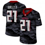 Men New Nike Atlanta Falcons #21 Gurley II 2020 Nike 2ndCamo Salute to Service Limited