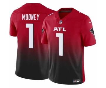 Men's Atlanta Falcons #1 Darnell Mooney Red 2024 F.U.S.E. Vapor Untouchable Limited Football Stitched Jersey