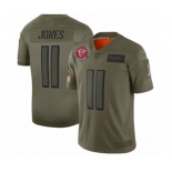 Men's Atlanta Falcons #11 Julio Jones Limited Camo 2019 Salute to Service Football Jersey