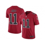 Men's Atlanta Falcons #11 Julio Jones Nike Red Color Rush Limited Jersey