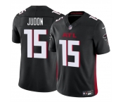 Men's Atlanta Falcons #15 Matthew Judon Black 2024 F.U.S.E Vapor Untouchable Limited Football Stitched Jersey