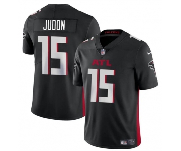 Men's Atlanta Falcons #15 Matthew Judon Black Vapor Untouchable Limited Football Stitched Jersey