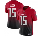 Men's Atlanta Falcons #15 Matthew Judon Red Black Vapor Untouchable Limited Football Stitched Jersey