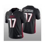 Men's Atlanta Falcons #17 Olamide Zaccheaus Black Vapor Untouchable Stitched Football Jersey