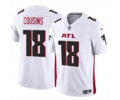 Men's Atlanta Falcons #18 Kirk Cousins White 2023 F.U.S.E. Vapor Untouchable Limited Football Stitched Jersey