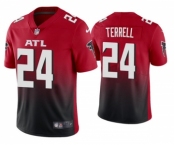 Men's Atlanta Falcons #24 A.J. Terrell 2020 Red 2nd Alternate Vapor Limited NFL Stitched NFL Jersey