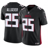 Men's Atlanta Falcons #25 Tyler Allgeier Black 2024 F.U.S.E. Vapor Untouchable Limited Football Stitched Jersey