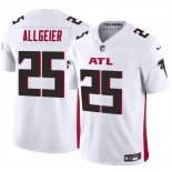 Men's Atlanta Falcons #25 Tyler Allgeier White 2024 F.U.S.E. Vapor Untouchable Limited Football Stitched Jersey