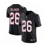 Men's Atlanta Falcons #26 Isaiah Oliver Black Alternate Vapor Untouchable Limited Player Football Jersey