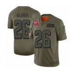 Men's Atlanta Falcons #26 Isaiah Oliver Limited Camo 2019 Salute to Service Football Jersey