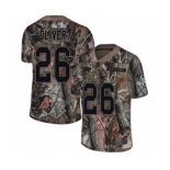 Men's Atlanta Falcons #26 Isaiah Oliver Limited Camo Rush Realtree Football Jersey