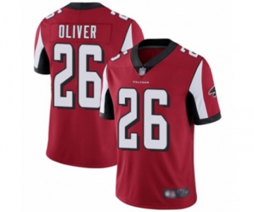 Men's Atlanta Falcons #26 Isaiah Oliver Red Team Color Vapor Untouchable Limited Player Football Jersey