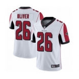 Men's Atlanta Falcons #26 Isaiah Oliver White Vapor Untouchable Limited Player Football Jersey