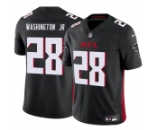 Men's Atlanta Falcons #28 Carlos Washington Jr Black 2024 F.U.S.E Vapor Untouchable Limited Football Stitched Jersey