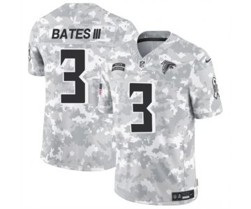 Men's Atlanta Falcons #3 Jessie Bates III 2024 F.U.S.E. Arctic Camo Salute to Service Limited Football Stitched Jersey