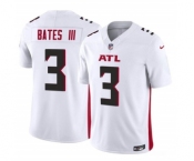 Men's Atlanta Falcons #3 Jessie Bates III White 2023 F.U.S.E. Vapor Untouchable Limited Football Stitched Jersey