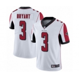 Men's Atlanta Falcons #3 Matt Bryant White Vapor Untouchable Limited Player Football Jersey