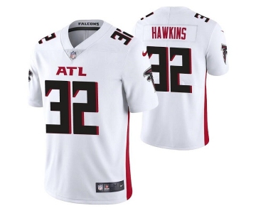 Men's Atlanta Falcons #32 Jaylinn Hawkins White Vapor Untouchable Limited Stitched Jersey