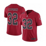 Men's Atlanta Falcons #32 Johnathan Cyprien Limited Red Rush Vapor Untouchable Football Jersey