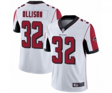 Men's Atlanta Falcons #32 Qadree Ollison White Vapor Untouchable Limited Player Football Jersey