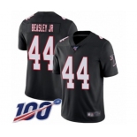 Men's Atlanta Falcons #44 Vic Beasley Black Alternate Vapor Untouchable Limited Player 100th Season Football Jersey