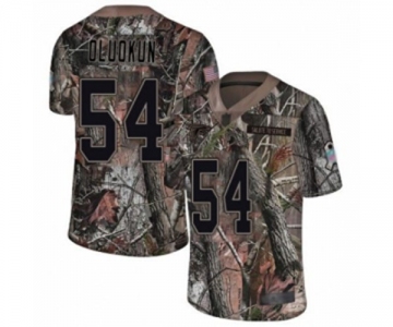 Men's Atlanta Falcons #54 Foye Oluokun Limited Camo Rush Realtree Football Jersey