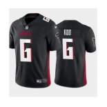 Men's Atlanta Falcons #6 Younghoe Koo New Black Vapor Untouchable Limited Stitched Jersey